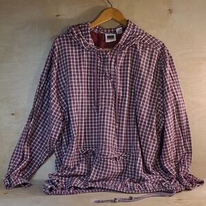 C.S.T. Sport Vintage Heavyweight Plaid Hooded With Front Pocket Jacket